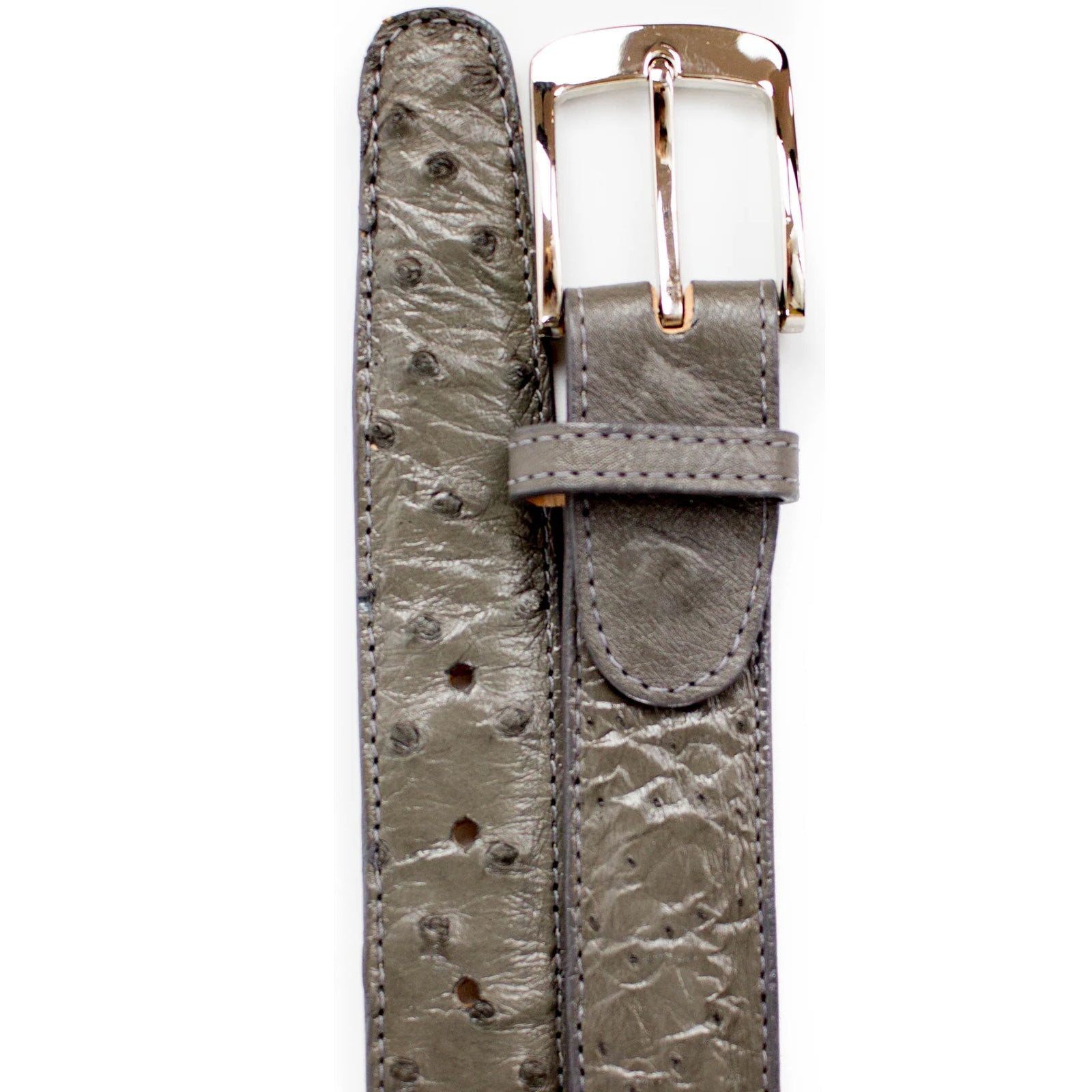 Belvedere Ostrich Quill Belt Forest Green 2001 main image 1