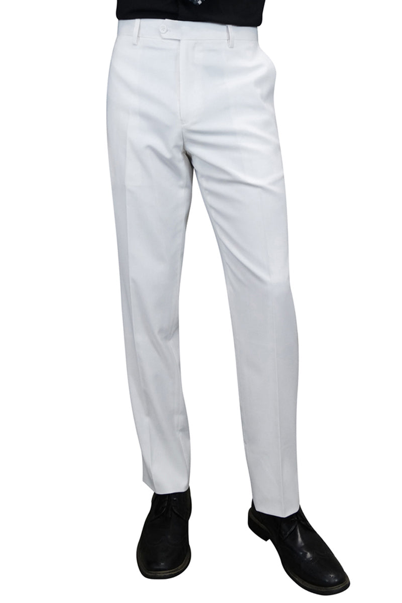slim fit dress pant Haggar Premium Comfort Dress Pants in Khaki main image 0