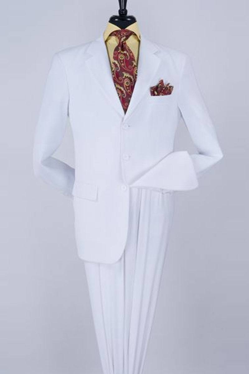 Mens Modern Fit Two Button Poplin Suit in Black main image 0