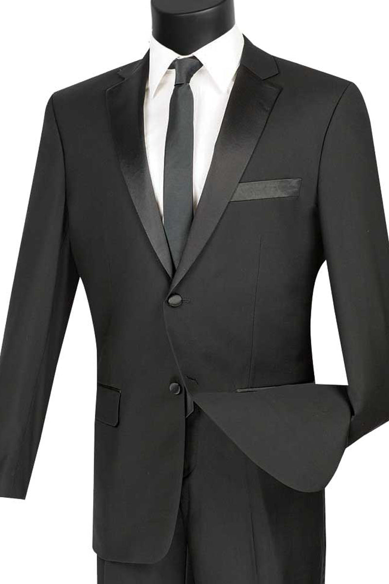 Men's 2-button Black Tuxedo main image 1