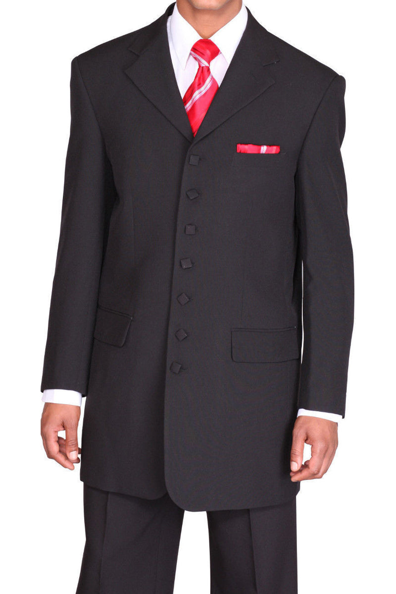 Men’s White Zoot Suit Gangster Style Outfit - White Jacket by USA Men's Outlet