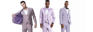 Mens Lavender Suits