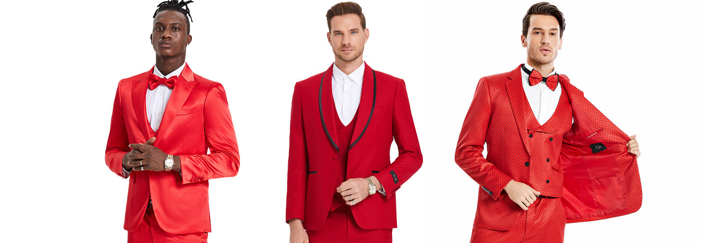 Mens Red Suits – SignatureMenswear