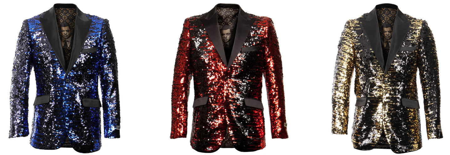 Mens Sequin Blazers