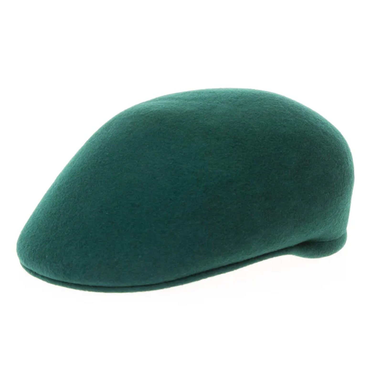 Mens Classic Wool English Cap Dress Hat in Hunter Green – SignatureMenswear