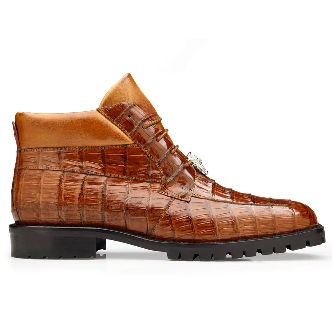 Mens dress boots belvedere Belvedere Mens Tan Ostrich Cap Quilted Dress Boot Libero main image 3