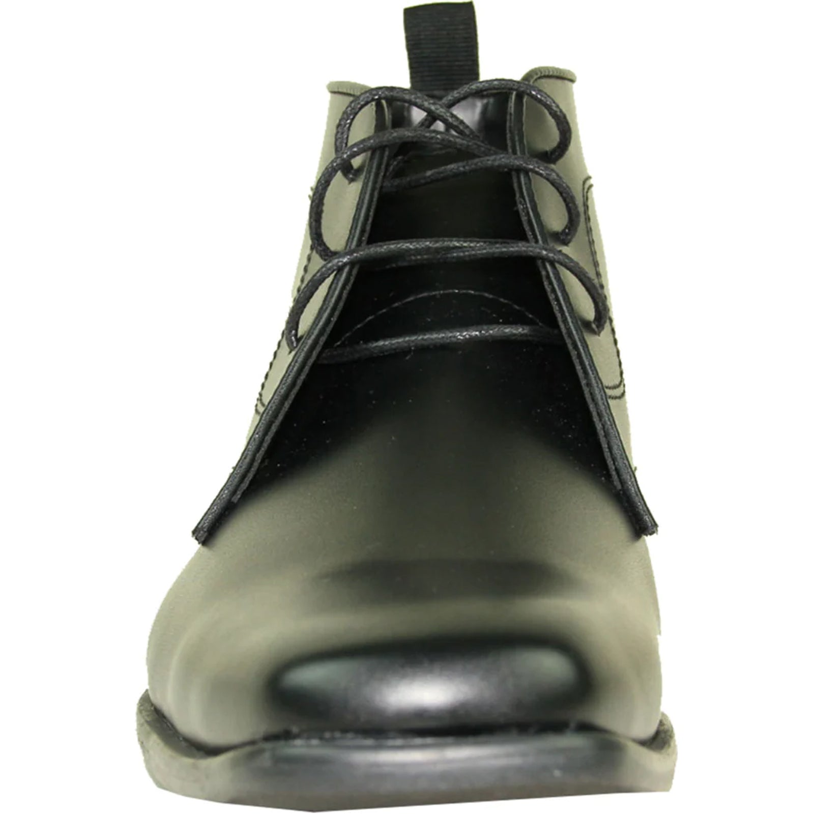 Mens Formal Prom & Wedding Dress Ankle Boot in Matte Black