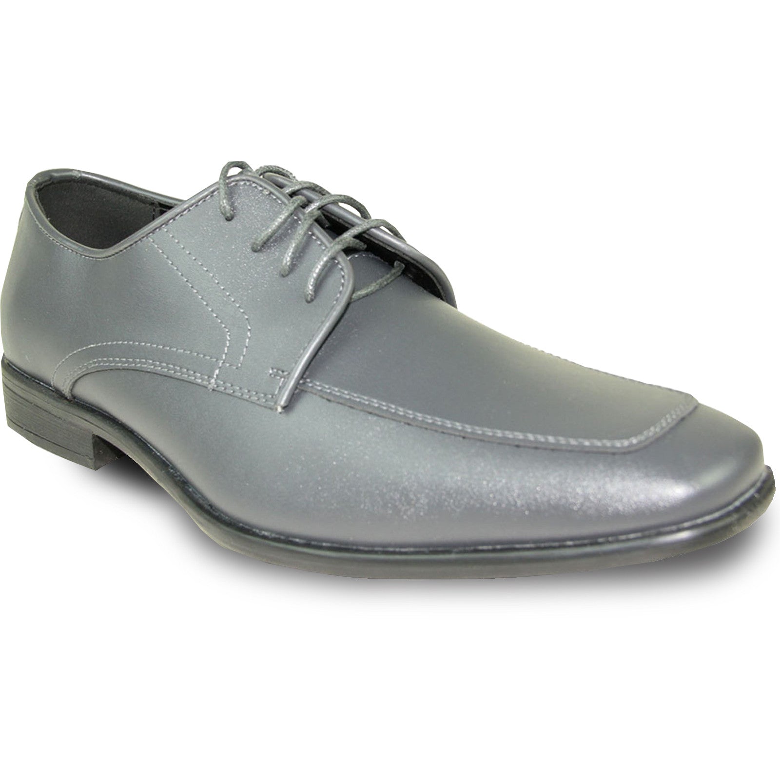 Mens Formal Oxford Lace Up Dress & Tuxedo Shoe in Light Grey, 17W / Grey Mens Formal Oxford Lace Up Dress & Tuxedo Shoe in Light Grey, 17W / Grey