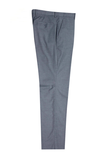 Men's Two Button Vested Stacy Adams Basic Suit in Grey