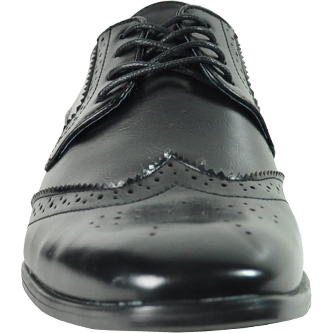 Gray White 1920\'s Wingtip Lace up Oxford Dress Shoes 1910s Edwardian Antique Wingtip Shoes Gray Oxford Stacked  main image 3